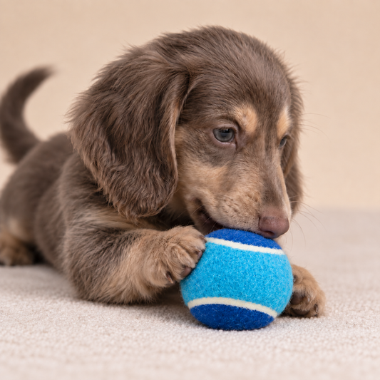 Two-Tone Ball Toy
