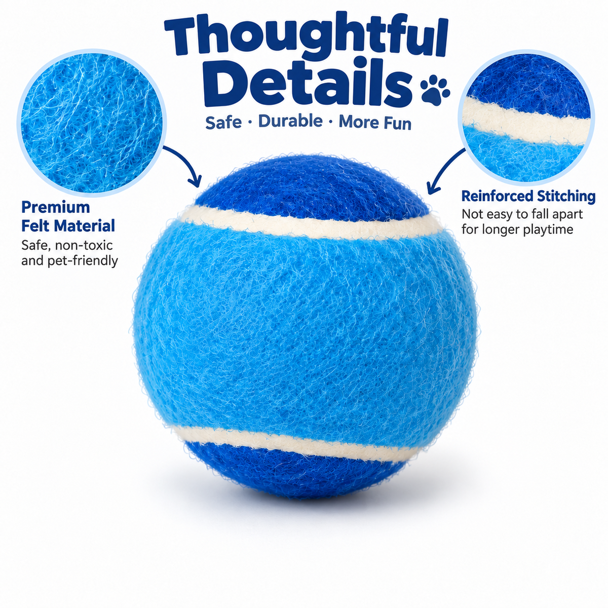 Two-Tone Ball Toy